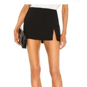 Amanda Upricharz Black Mini Skirt